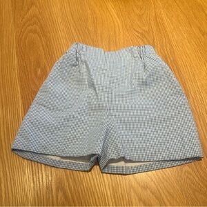 Banbury Cross Blue Gingham Kids Shorts